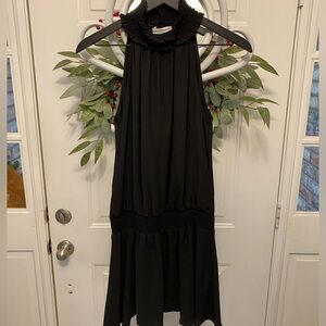 Amanda Uprichard High Neck Sleeveless Mini Dress S